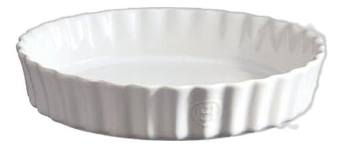 Emile Henry Quiche Dish - 11 Inch - Deep - White 0