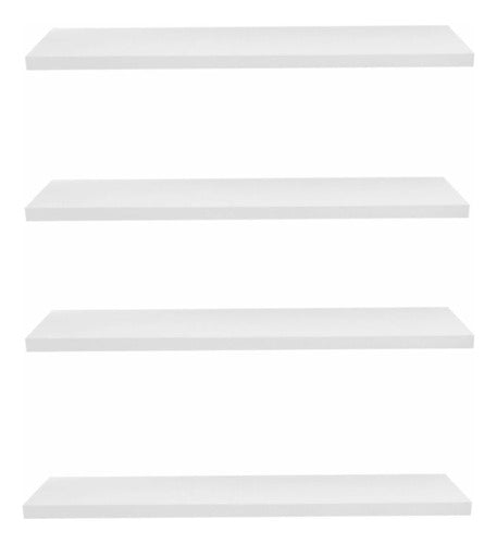 LCM Floating Shelves Set of 4 with Installation Kit Included 0