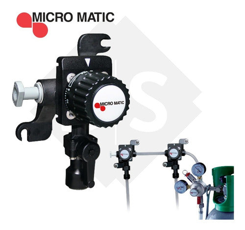 Micromatic Secondary CO2 Regulator for Craft Beer 1