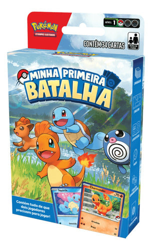 Deck Minha Primeira Batalha Charmander E Squirtle Pokemon 2