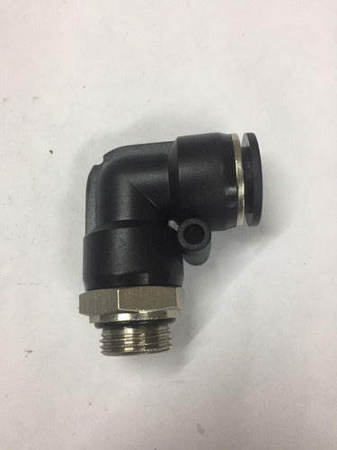 Premium Pneumatic Connector Elbow 1/2 X 6 Mm Hose 0