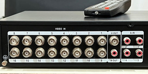 Dvr Standalone 16 Canales 4 De Audio Vga/hd Out 1