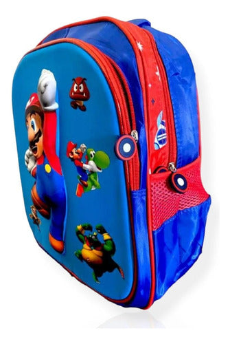 Mario Bros 3D Backpack for Kids 0