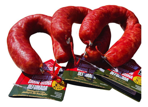 Linguiça Blumenau Defumado Pura Sul Tradicional 1kg Colonial 4