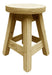 Queri Accesorios 2 Round Stool Pine Natural 45cm High 1