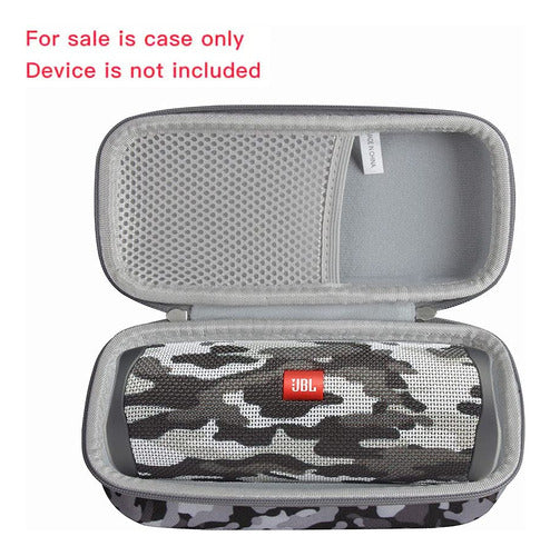 Hermitshell Hard Travel Case for JBL Flip 5/6 Waterproof Portable Bluetooth Speaker (Grey) 1