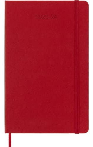 Moleskine 2023-2024 Weekly Planner 18m Hard Cover Red (l) 1