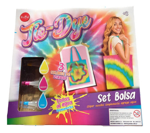 Set De Bolsa Royal Con Accesorios Tie-dye  Crea Tu Diseño 0