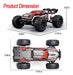 Yidedraw Coches Rc Grandes A Escala 1:16 31.1 Mi/h 1