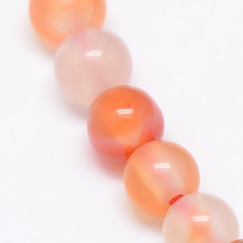 Natural Stone Agate Cornelian Bead Strand 4mm 0