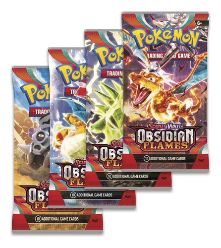 Pokémon TCG S & V Obsidian Flames Booster Packs 0