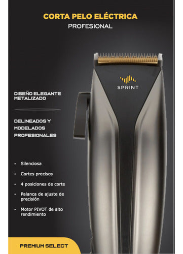 Sprint Premium Select Hair Clipper with Accessories 4