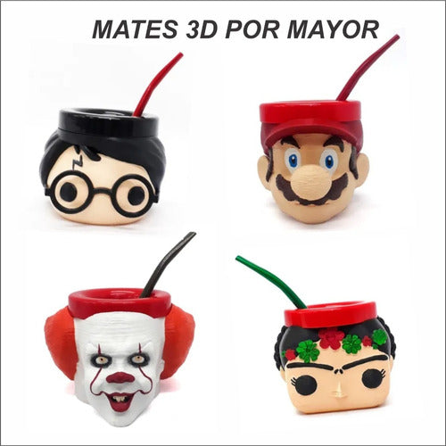 5 Mats 3D Printing - Wholesale - 5 Mates Impresión 3D - Venta Por Mayor