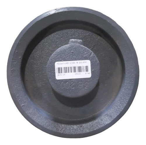 Favero SA Cast Iron Pulley for Belt Series B 200mm 3 Channels 3