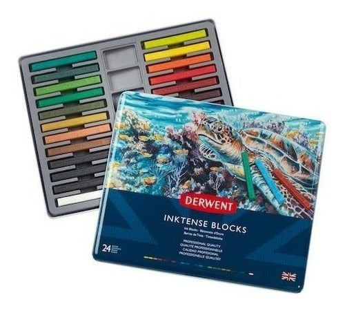 Derwent Inktense Blocks X 24 Barras De Tinta 0