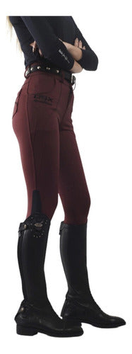 OSX QG Women's Riding Breeches with Fullgrip and Lycra Cuffs 22