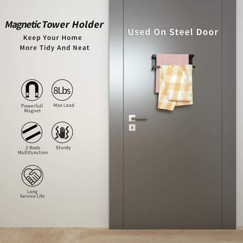 YJSMO Magnetic Paper Towel Holder for Refrigerator 4