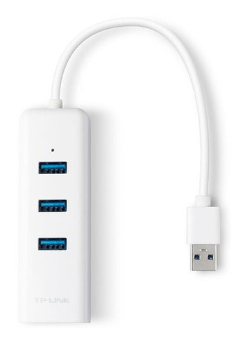 TP-Link UE330 USB to RJ45 Gigabit Network Adapter + USB 3.0 Hub 1