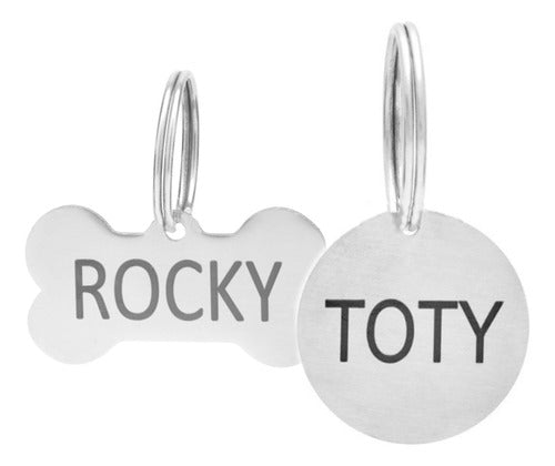 Monkey Jade Personalized Engraved Pet ID Tags for Dogs and Cats 0