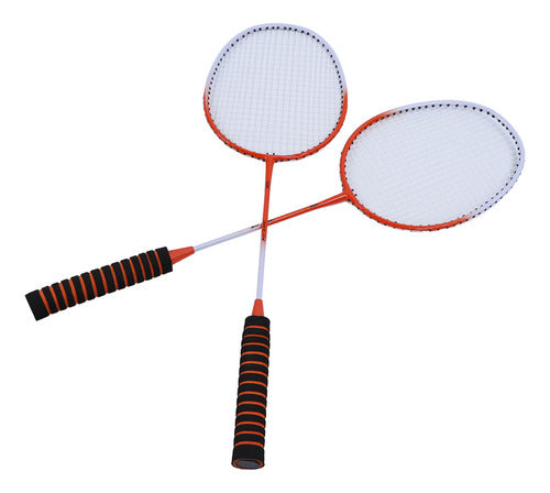 Conjunto De Petecas De Raquete De Badminton Vermelho Profess 2