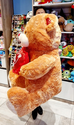 Giant Teddy Bear with Heart - Super Large Cuddly Plush Bear 1