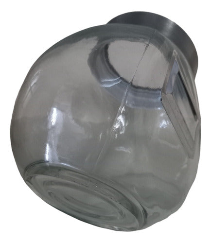 Generic Glass Candy Jar with Lid - 2 Position Decoration 4