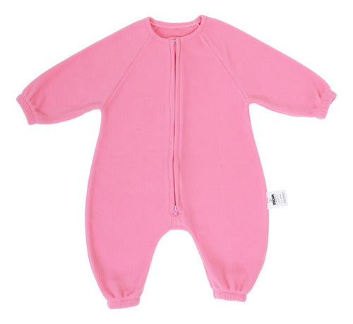 Saco De Dormir Bebê Manga Comprida Soft 6 A 9 Meses Rosa 5