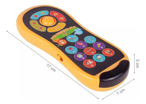 Zeki Musical Light Sound Control Toy Phone 1