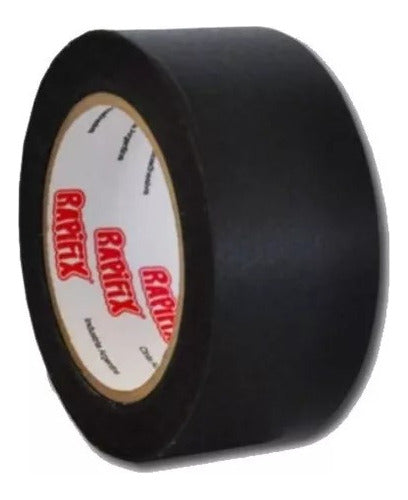 Rapifix Black Masking Paper Tape 48x50 X1 1