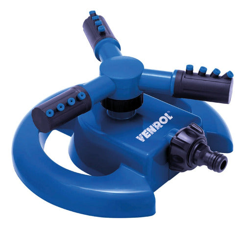 Venrol 3-Arm Plastic Base Sprinkler Regador Ensures Even Watering 3