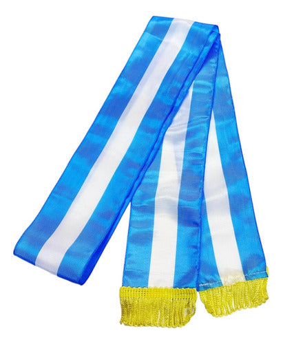 ATA Y ADORNA 5 Educational Bands Argentina Jura A La Bandera Si Prometo 150cm X 7cm 0