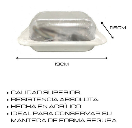 The Kitchen Acrylic Butter Dish Pettish Online Vc 1