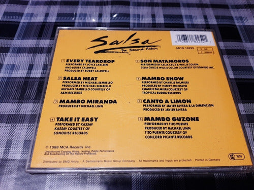 Salsa - The Second Album - Banda Sonora - Cd Aleman 1