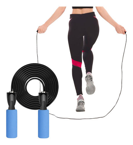 Professional Jump Rope with Ball Bearings Fitness Boxing Gym 16