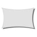 Bakab Decorative Rectangular Shade Sail White 90% 3m x 4m 0