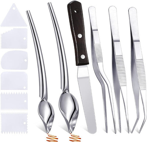 Cobo Set De Pinzas Para Cocinar Y Decorar Con Precisión X 12 0