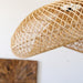 SIO Rattan Lamp Shade Natural Fibers Boho Wicker Design 2