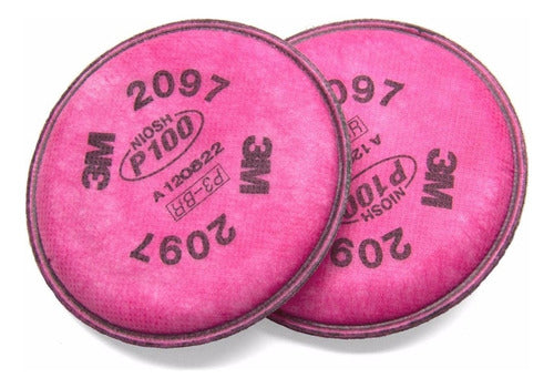 3M P100 2097 Filters for Vapor Relief / Electric Welding X4 0