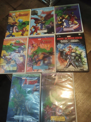 Avengers Marvel Super Héroes Dvds Nuevos Cada Uno 0