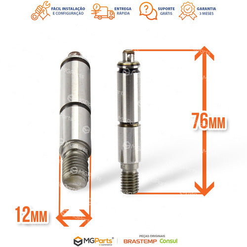 Eixo Direito Motor Secadora Brastemp Bsi10 Bsx10 Original 3