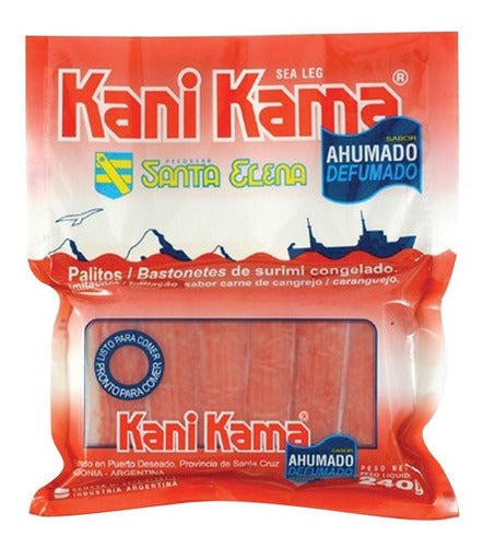 Kanikama Corto Ahumado 240 Gr Surimi Sushi Santa Elena 0