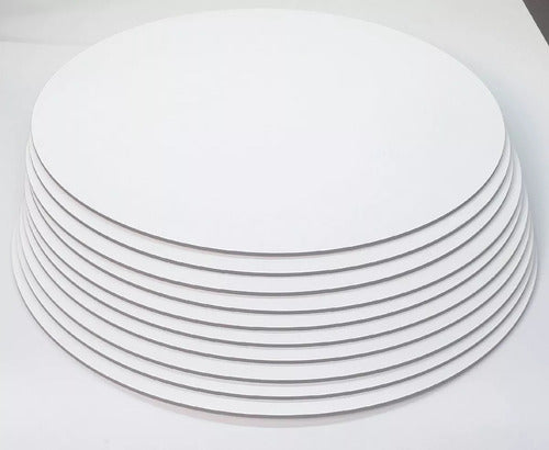 Set of 10 Circular or Square MDF Cake Bases 33cm 4