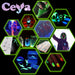 Ceya Glow in the Dark Pigment Powder 150g Red 6