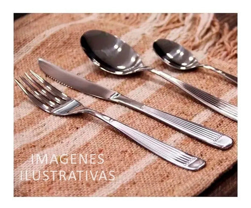 Carol Athenas Stainless Steel Table Forks Set of 24 Kuchen 2