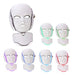 Led Facial Neck Mask Phototherapy 7 Colors Professional 1