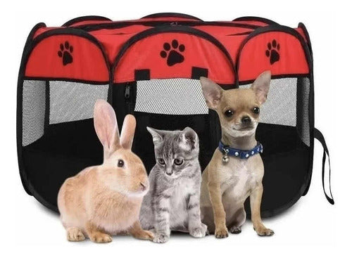 Pet House Folding Portable Playpen for Pets Dogs Cats 4