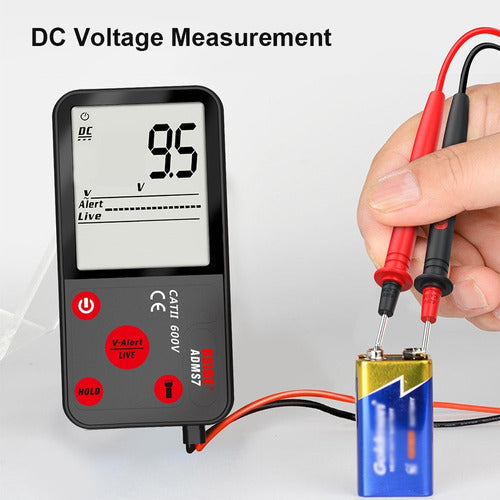 Bside Multimetro Digital Smart ADMS7 Ultra Delgado Pantalla 3.5 Pulgadas Con Linterna 3