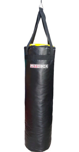 Bolsa Boxeo 1mts Profesional Cuerina Reforzada Mitobox 0