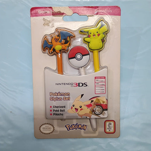 RDS Industries Inc Pack of 3 Pokémon Stylus for Nintendo 3DS 1