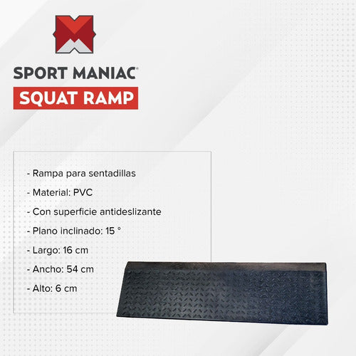 Rampa Para Sentadillas Squat Ramp Sport Maniac 1